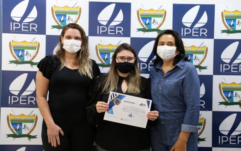 Servidores do Iper recebem certificado do Curso de Capacitação do Sisprev Web